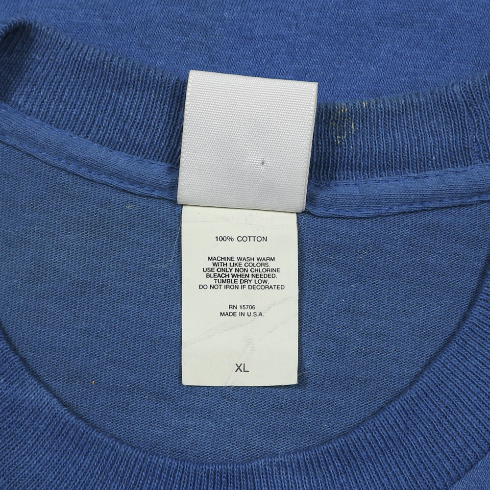 Vtg Logo 7 Brand USA Rams Team T-Shirt Size XL