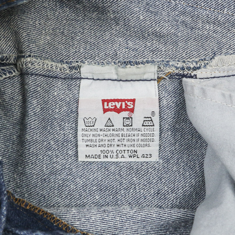 90s Levi's 501 Made in USA Denim Jeans Size 27