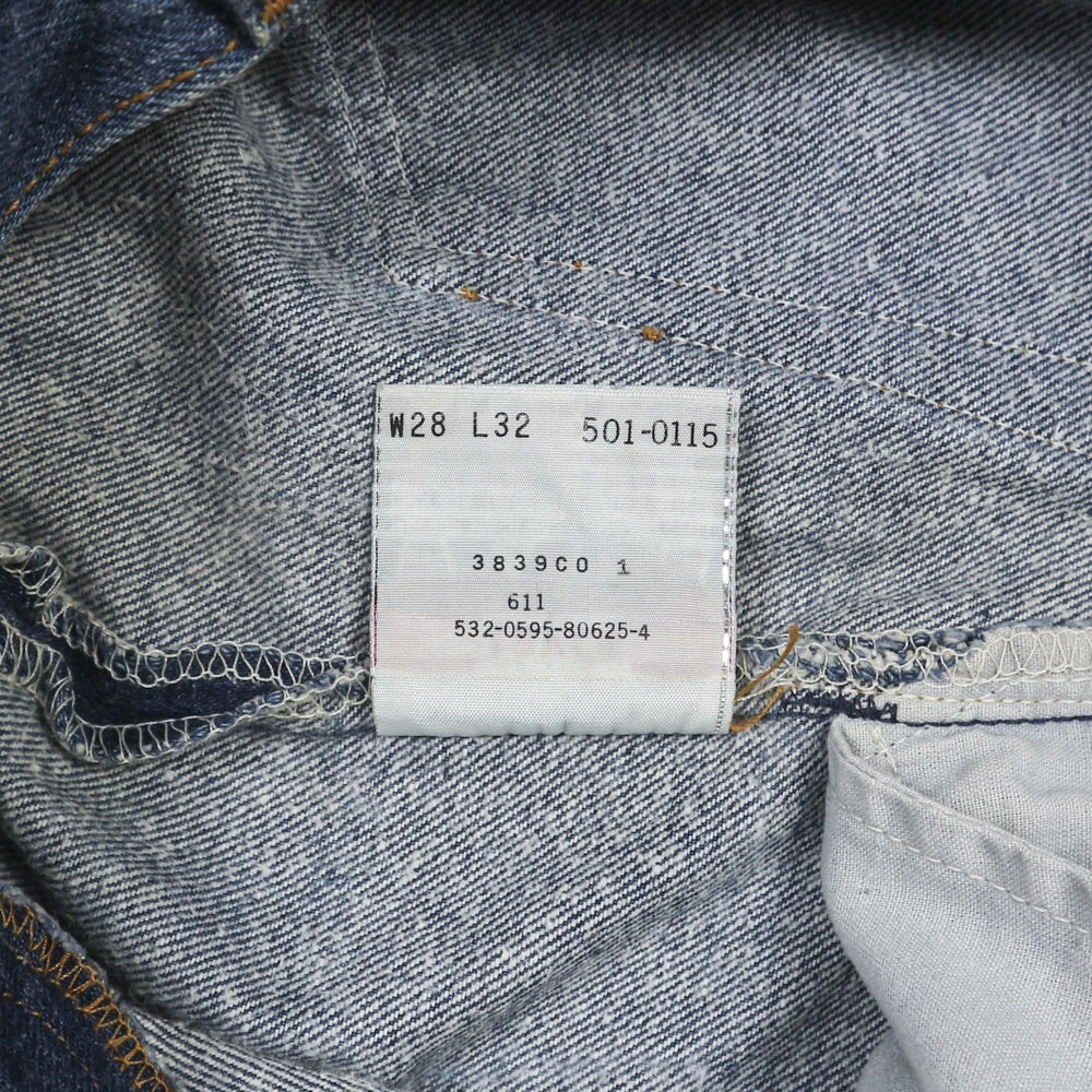 90s Levi's 501 Made in USA Denim Jeans Size 27