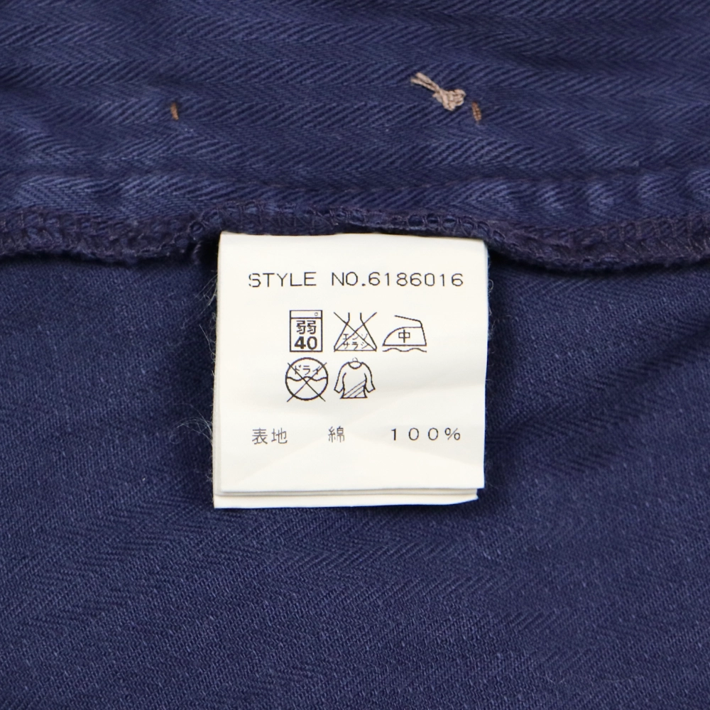 Avirex Navy Herringbone Utility Pants USN Print Size 30