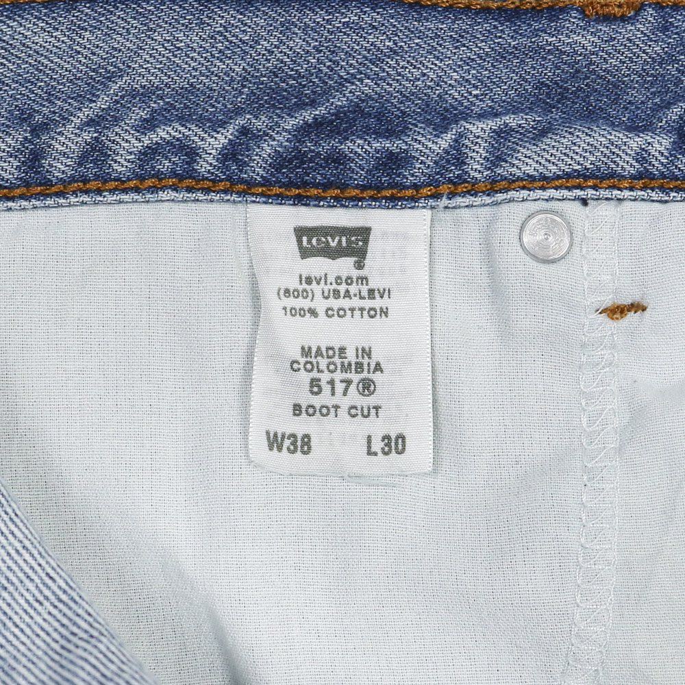 2000s Levi's 517 Bootcut Denim Jeans Size 38