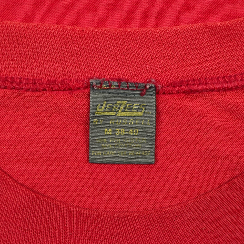 Vintage 80s Jerzees Rusell NY T-Shirt Size M
