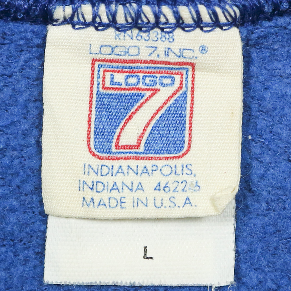 Vintage USA Logo 7 LA Rams Sweater Size L