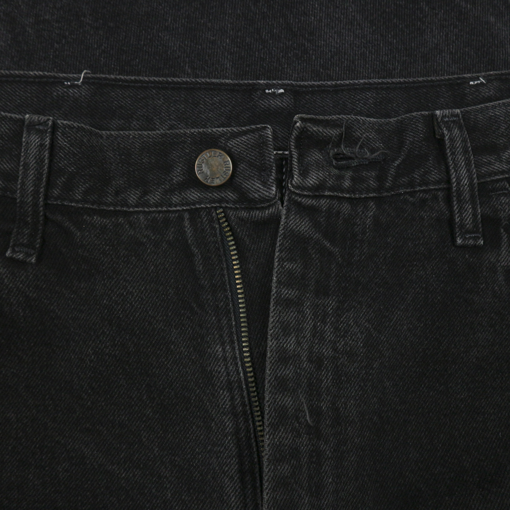 90s Rustler Black Denim Worker Jeans Size 36