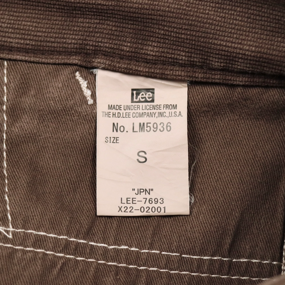 Lee Japan Bedford Cord Easy Pants Size S