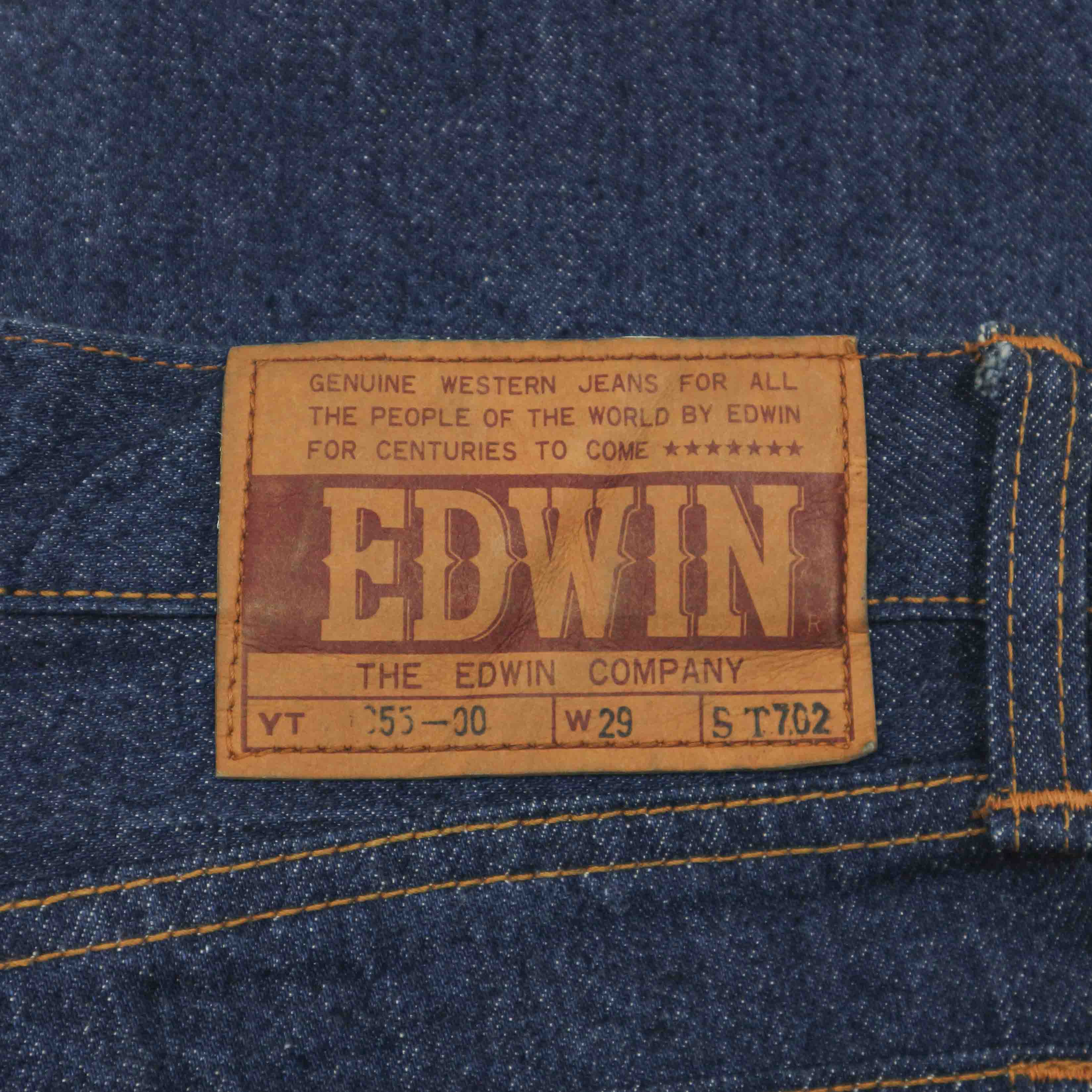 Vintage 80s Edwin Japan Denim Jeans Size 27