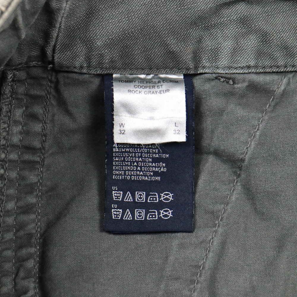 Tommy Hilfiger Denim Pants Rock Gray Size 34