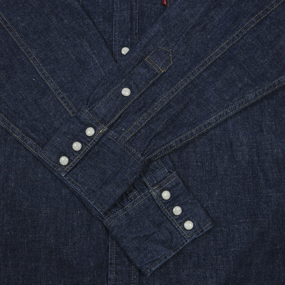 2000s Levi's Denim Western Shirt Size L