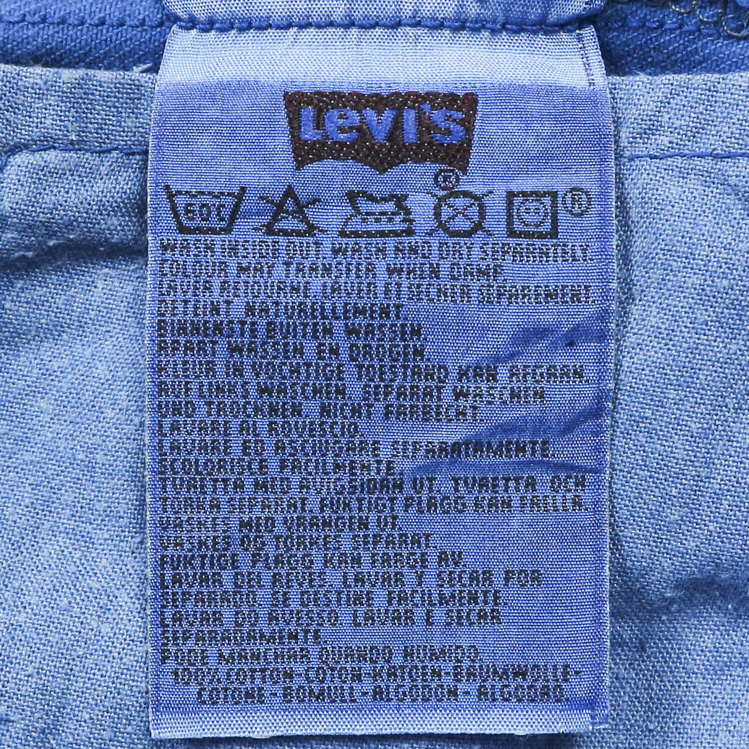 90s Levi's 501 Blue Dye Denim Jeans Size 32
