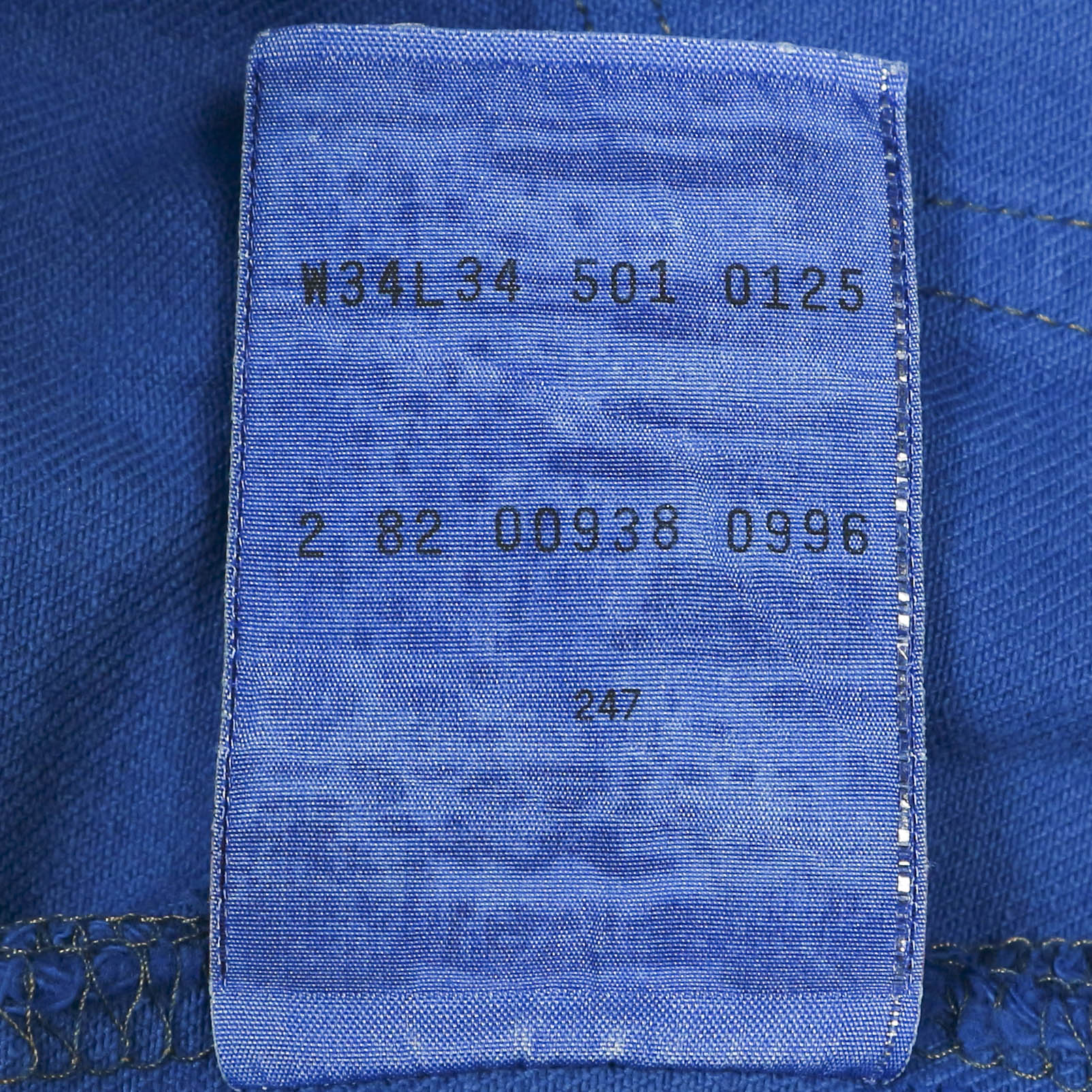 90s Levi's 501 Blue Dye Denim Jeans Size 32