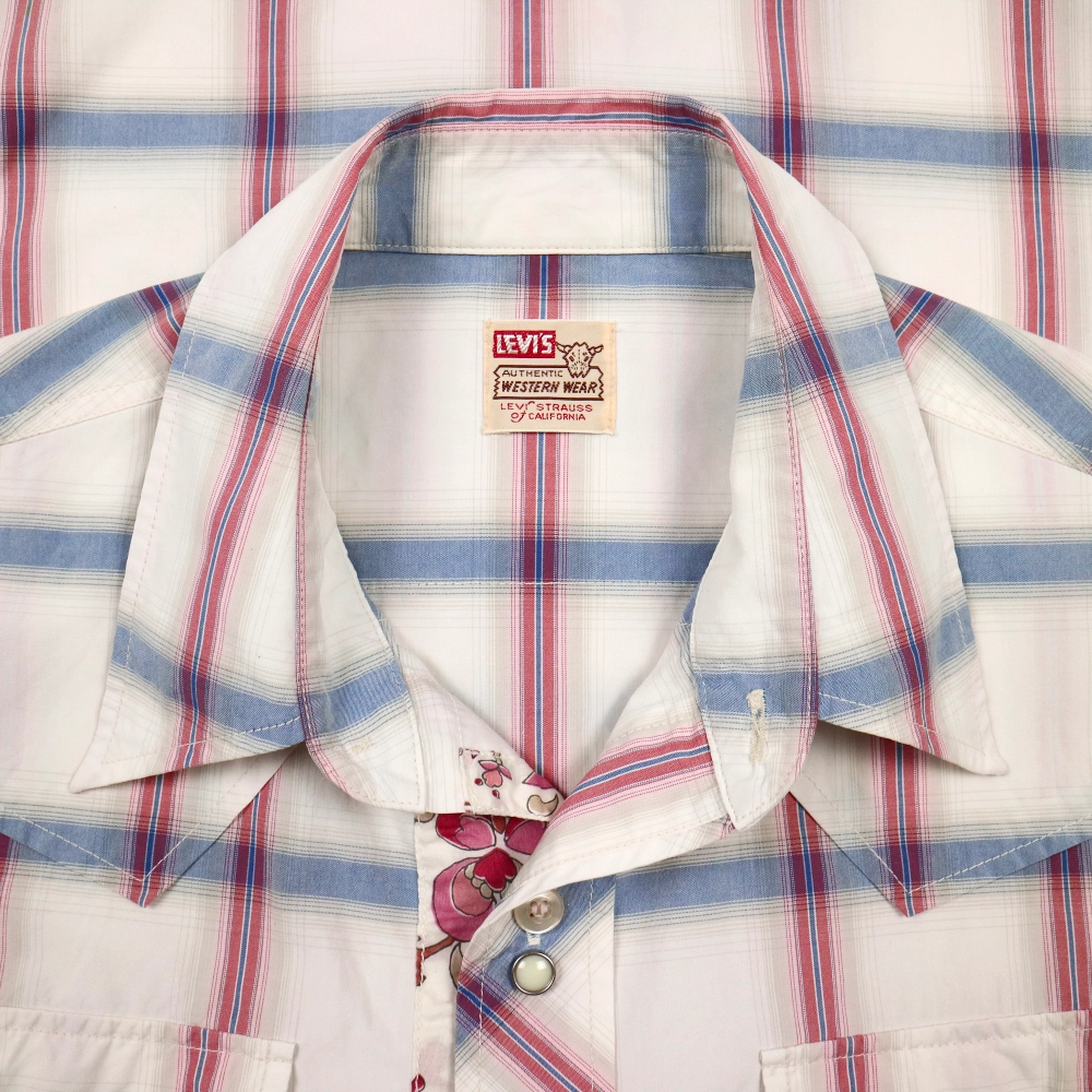 2005 Levi's Shorthorn Label Western Shirt Size M