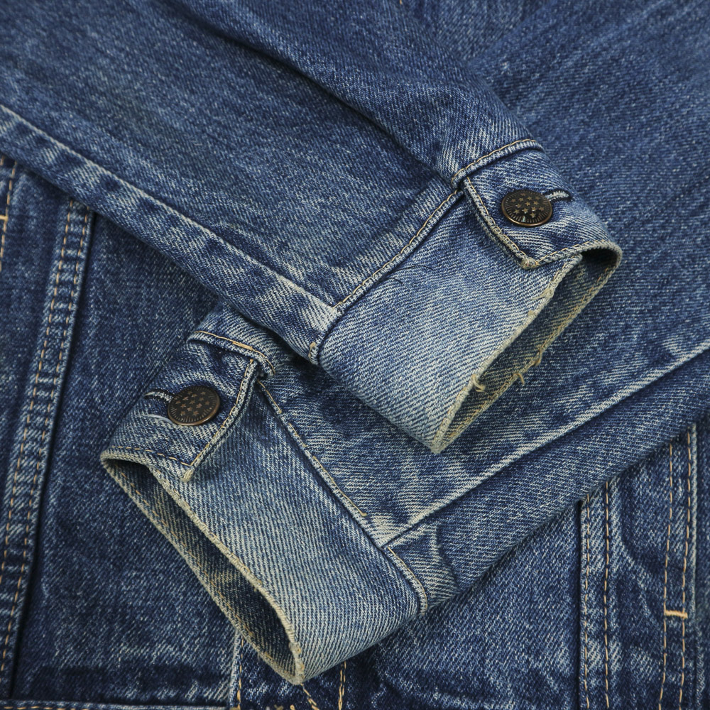 French Brand Trucker Denim Jacket Size M