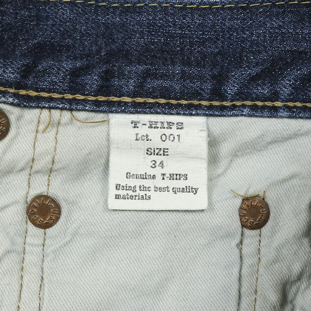 T.Hips Made in JP Selvedge Denim Shorts Size 32
