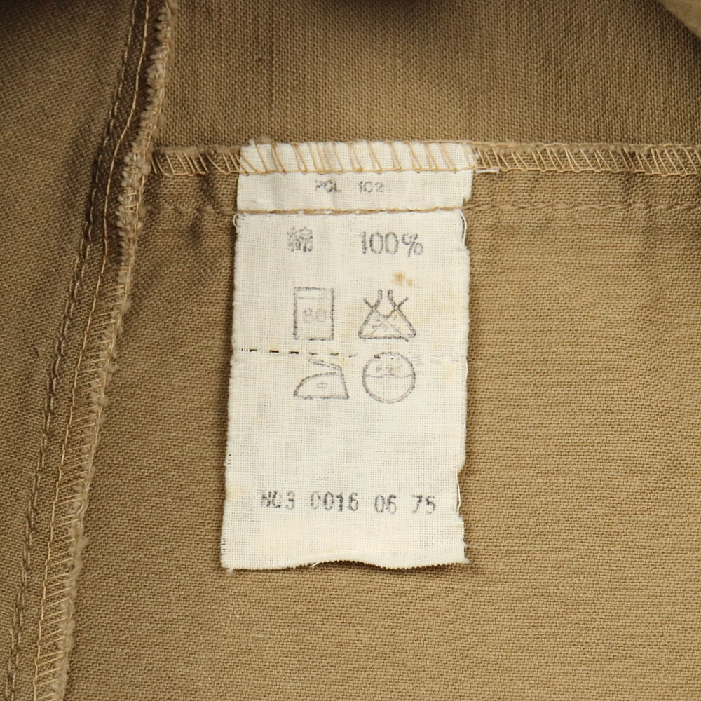 Vtg 70s Levi's Brown Safari Jacket Size M