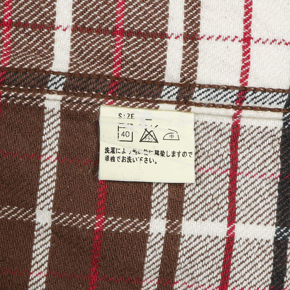 Studio D'Artisan Japan Flannel Western Shirt Size M