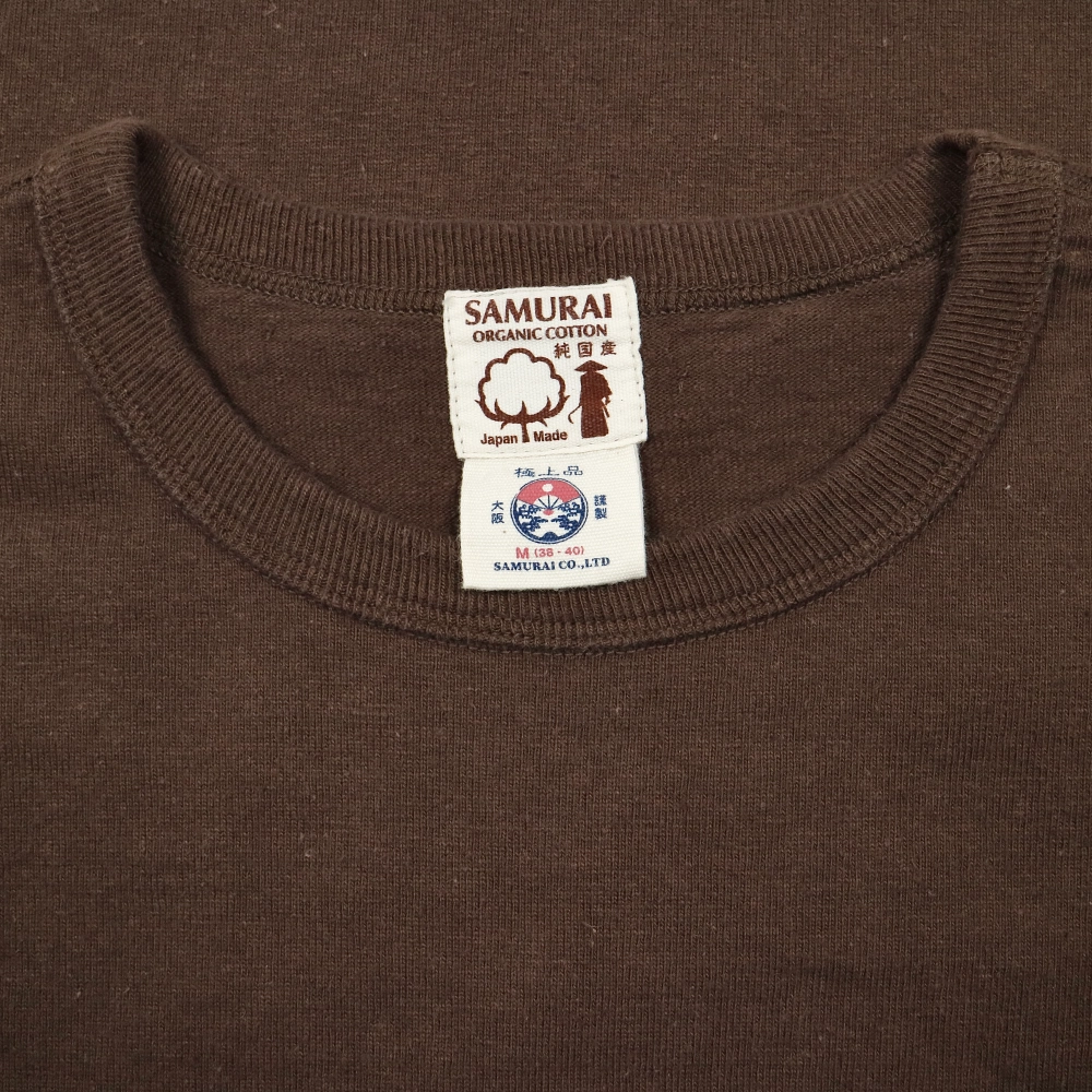 Samurai Heavy Cotton Pocket T-Shirt Size M