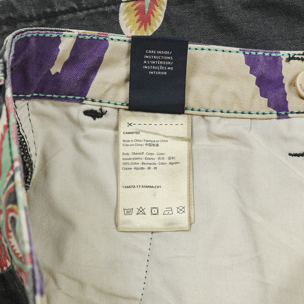 Scotch & Soda Canvas Floral Shorts Size 32
