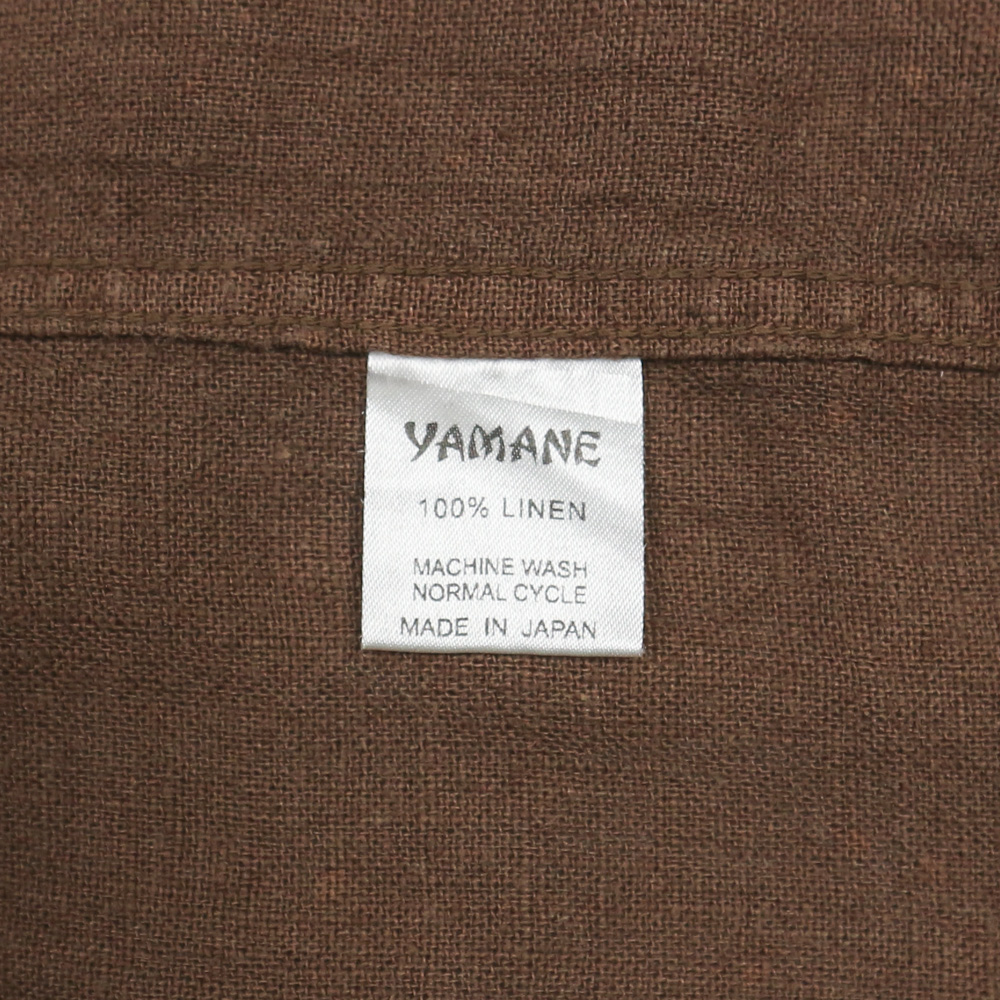 Old Evisu Yamane Label Linen S/S Shirt Size L