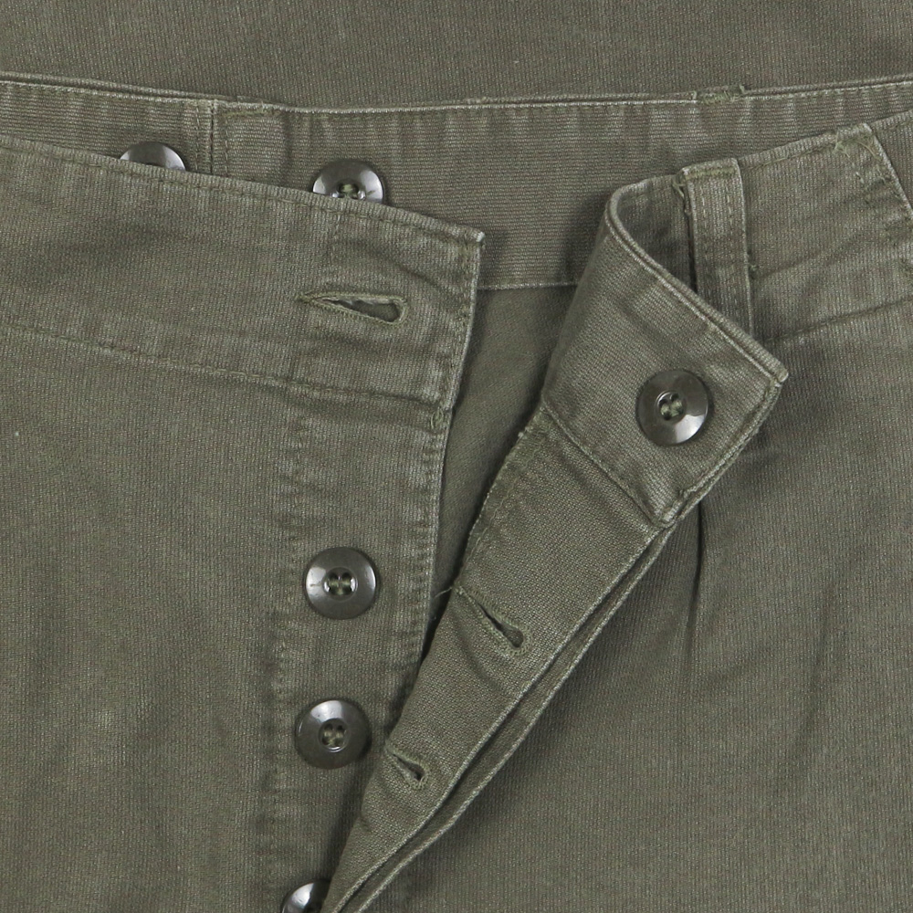 90s German Army Olive Utility Field Pants Size 33