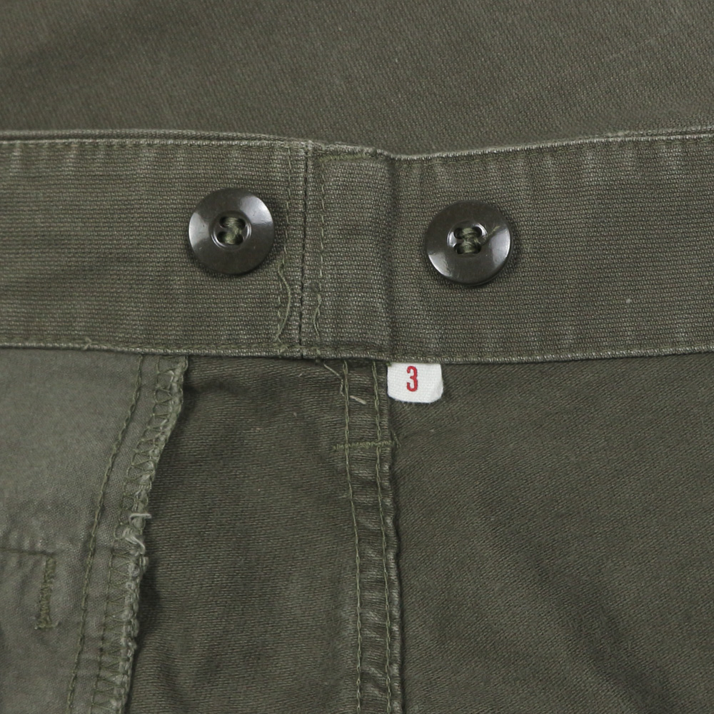 90s German Army Olive Utility Field Pants Size 33