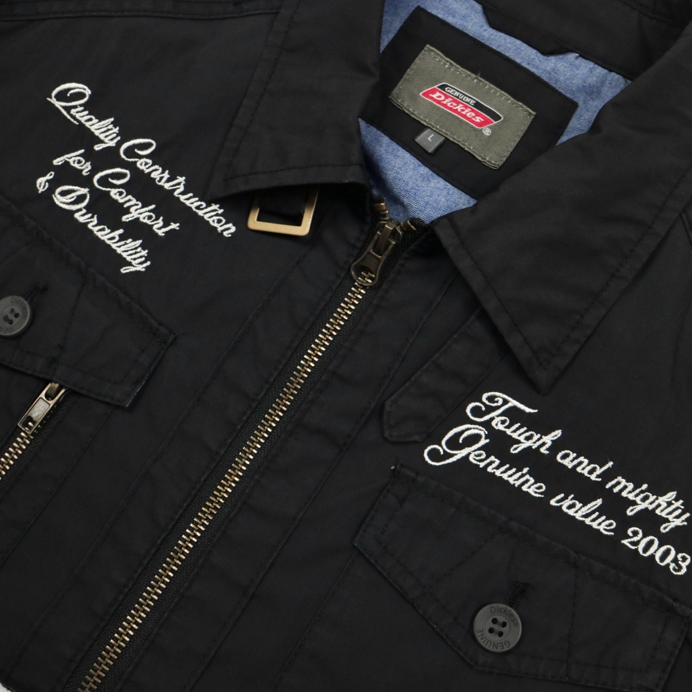 Dickies Workwear Black Jacket Size L