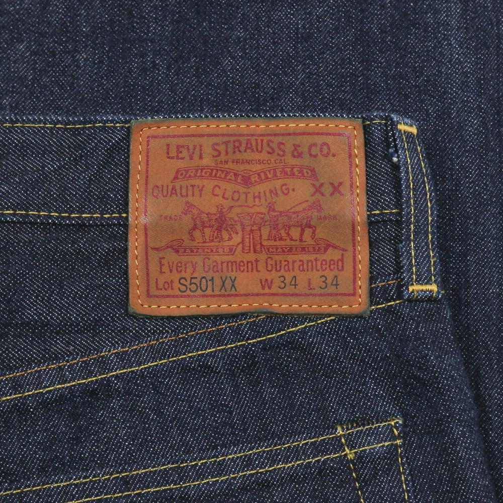 Levi’s Vintage Clothing 1944 501 Selvedge Denim Jeans Size 32