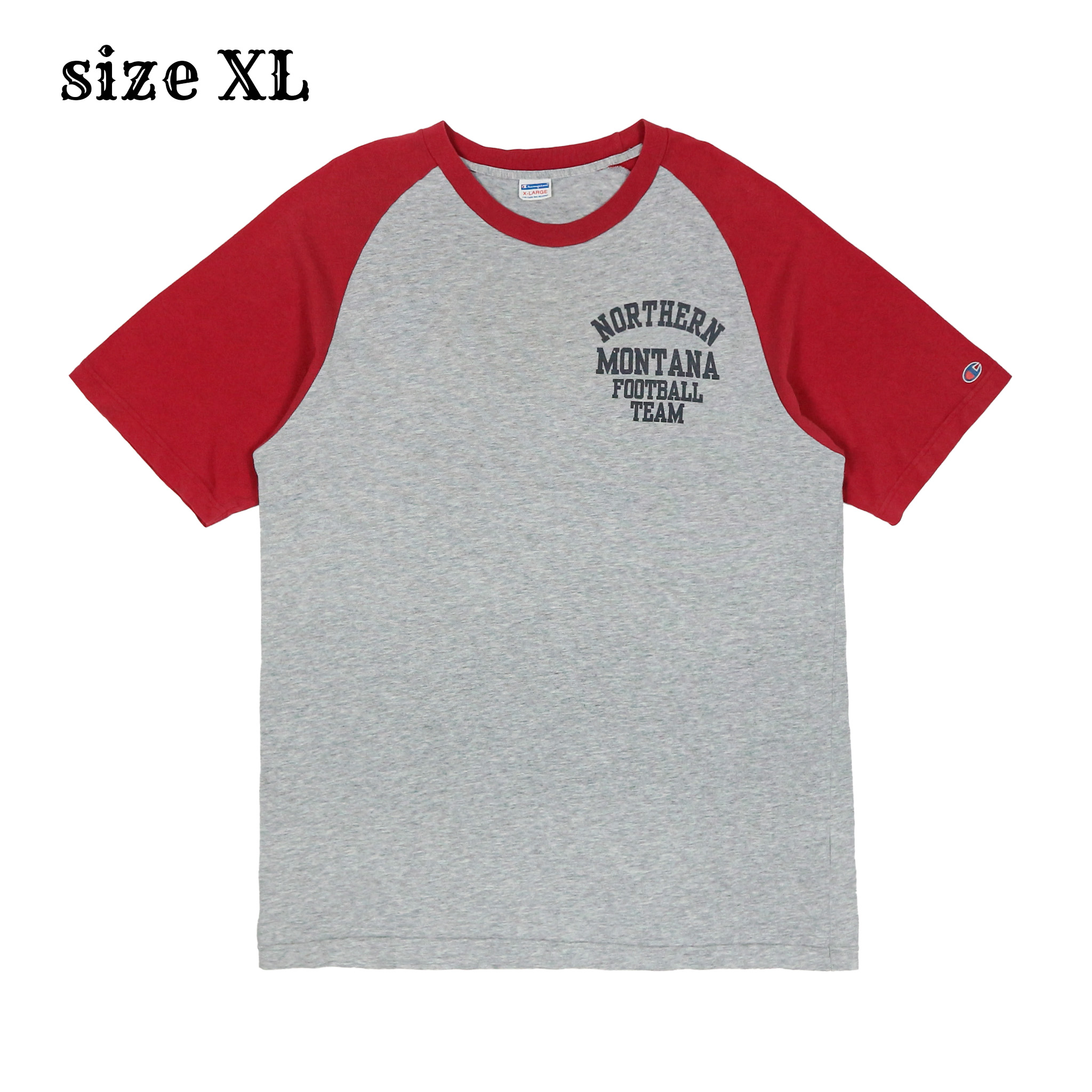 Champion Raglan Classic Sport Print T-Shirt Size XL