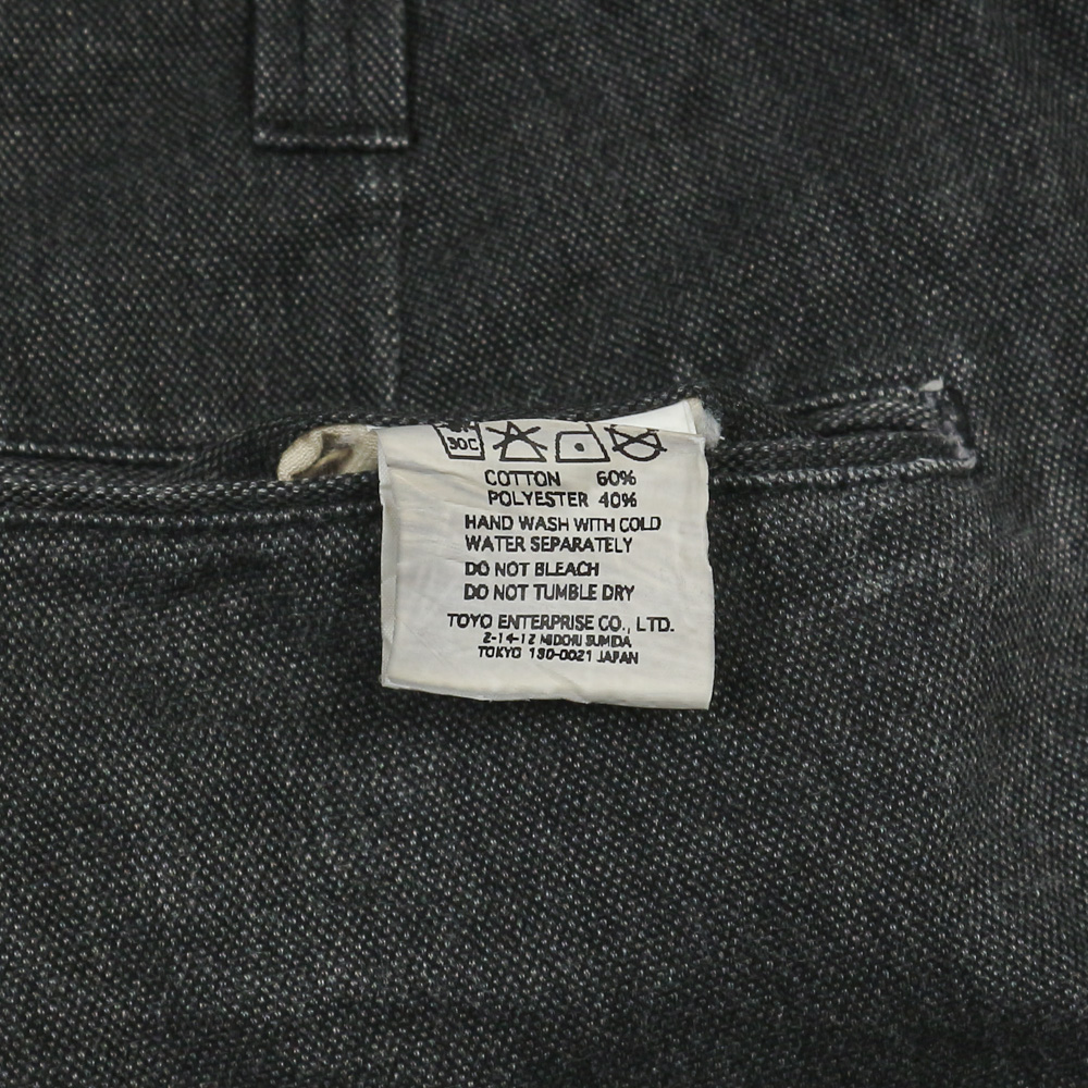 Cat’s Paw Toyo Enterprise Canvas Work Trousers Size 34