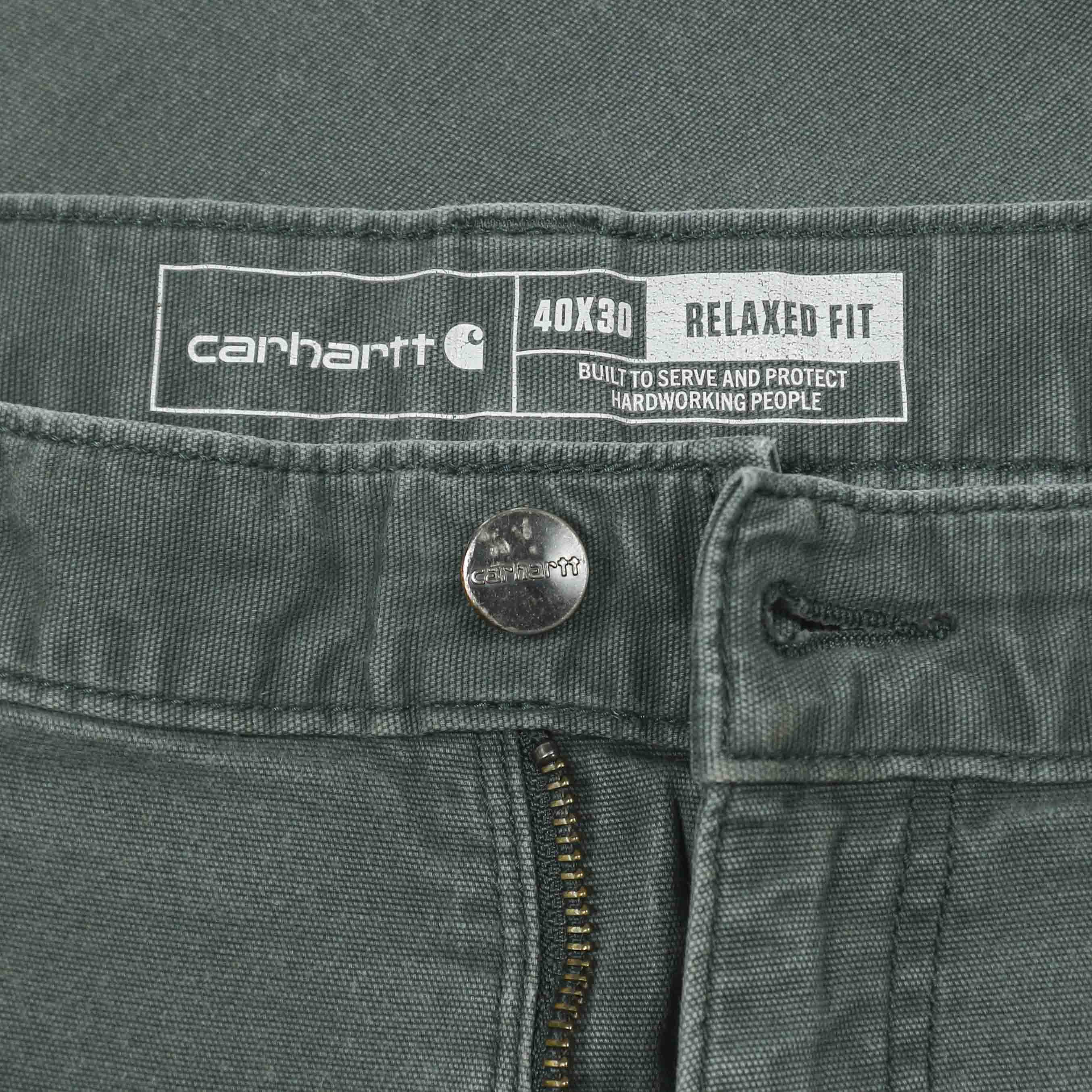 Carhartt Canvas Cutted Shorts Size 40