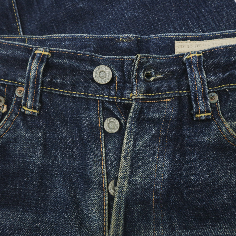 Blue Trick Japan Made Indigo Work Shirt Size S