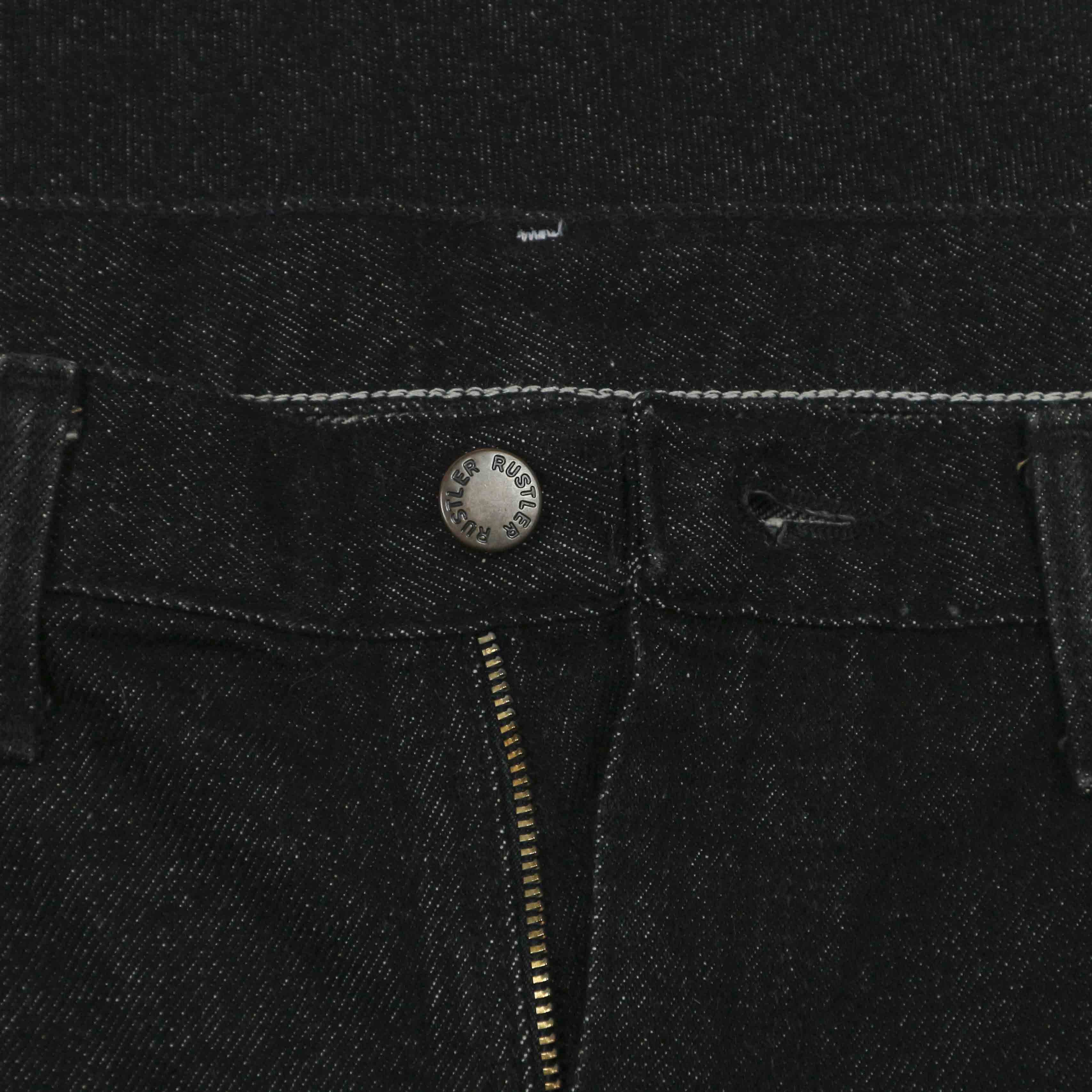 90s Rustler USA Black Denim Jeans Size 38