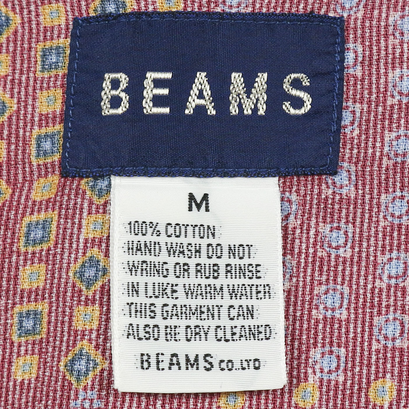 Beams x Sugar Cane Western Shirt Size M