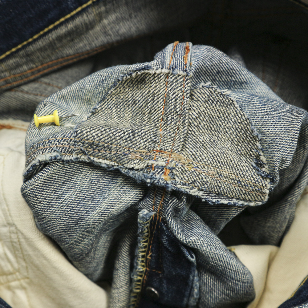 Boncoura Cropped Fit Selvedge Denim Jeans Size 29
