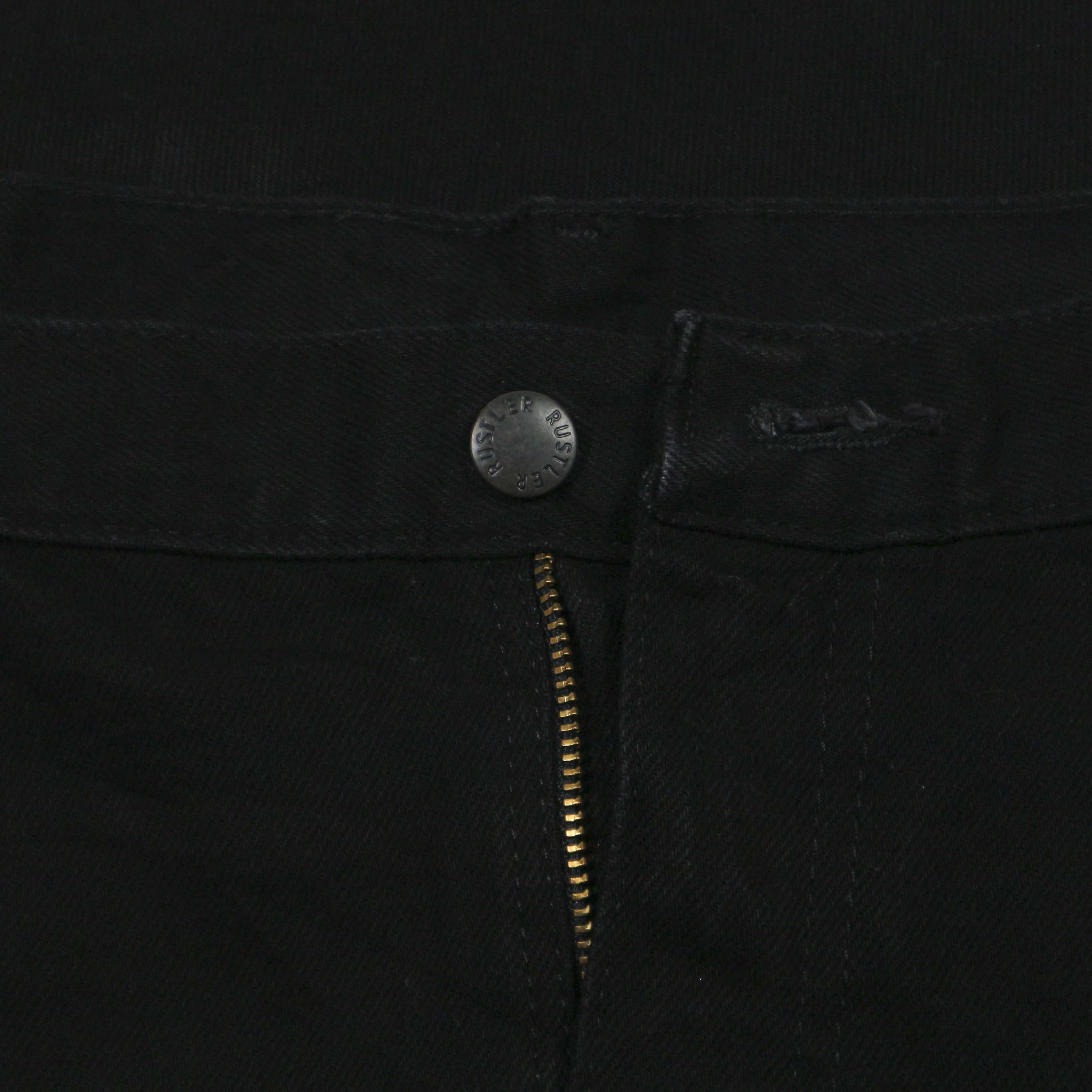 00s Rustler Black Denim Worker Jeans NWT Size 38
