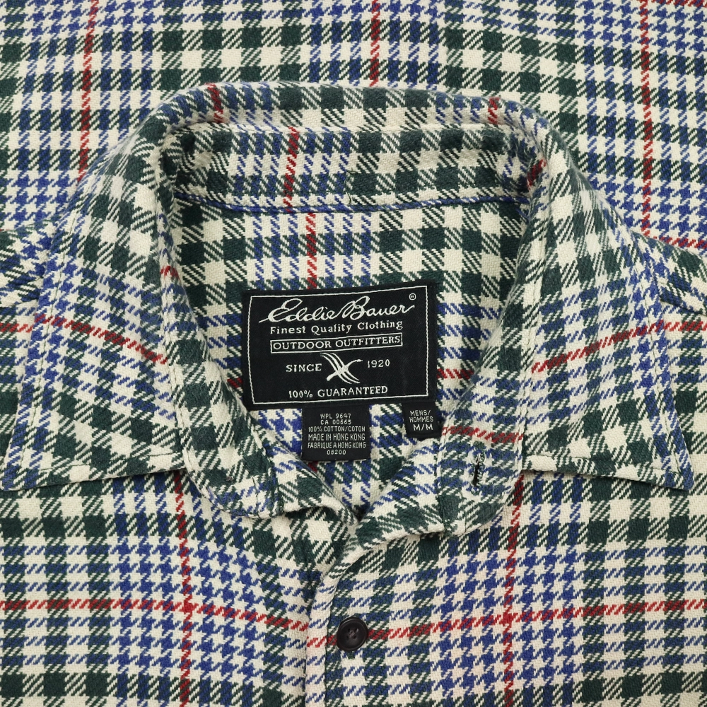 2000s Eddie Bauer Heavy Flannel Shirt Size L