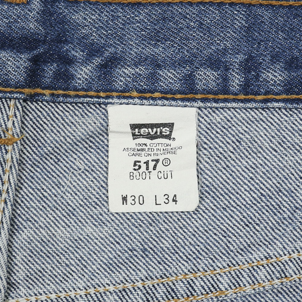 2000s Levi's 517 Denim Bootcut Jeans Size 29