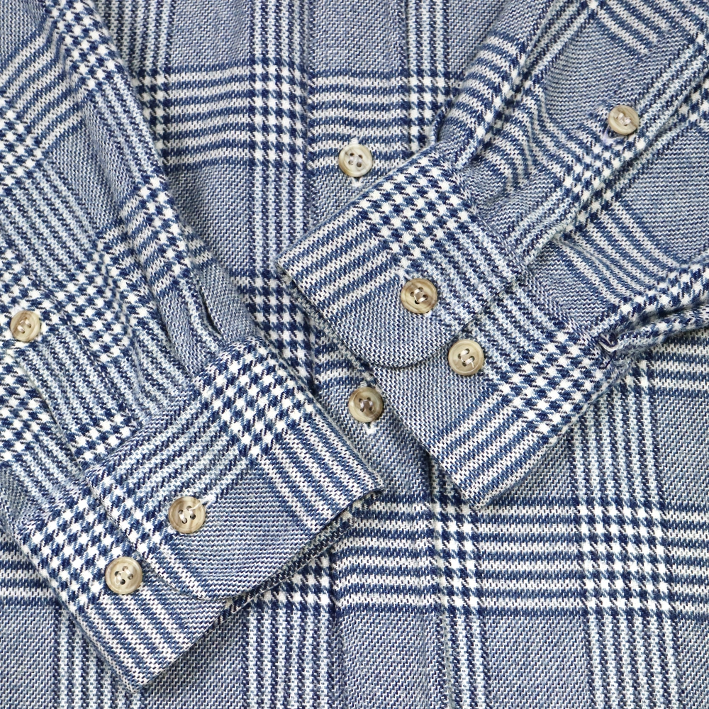 Equivoco Brand Italy Plaid Shirt Size L