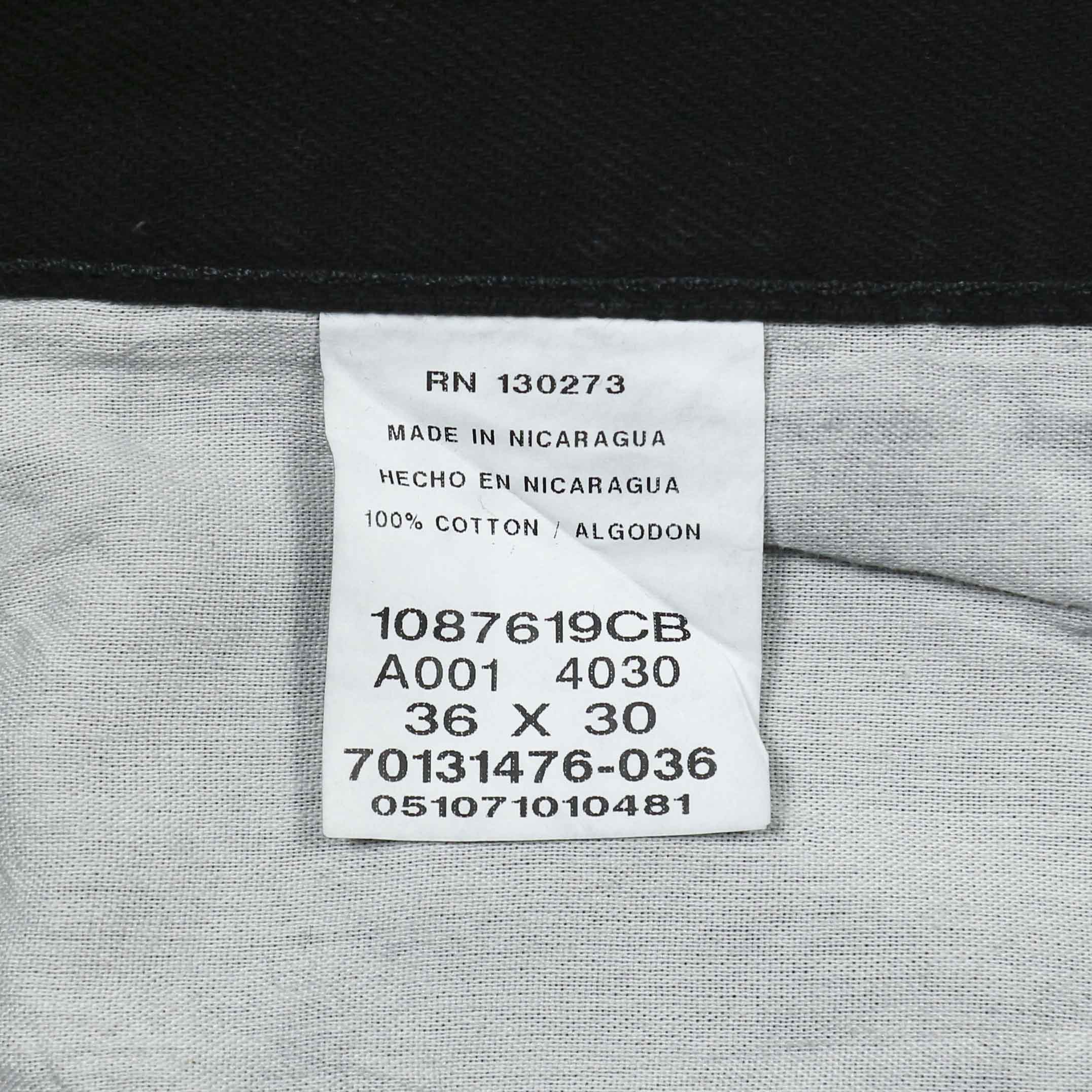 00s Rustler Black Denim Worker Jeans Size 36