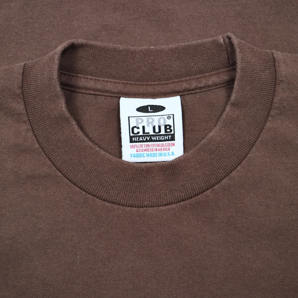 Pro Club Long-sleeve Crewneck T-Shirt Size L