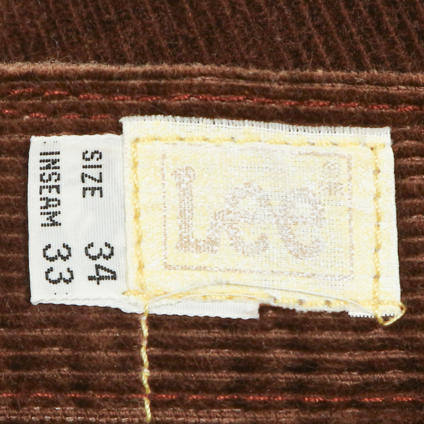 Vintage 80s Lee USA Corduroy Jeans Size 32