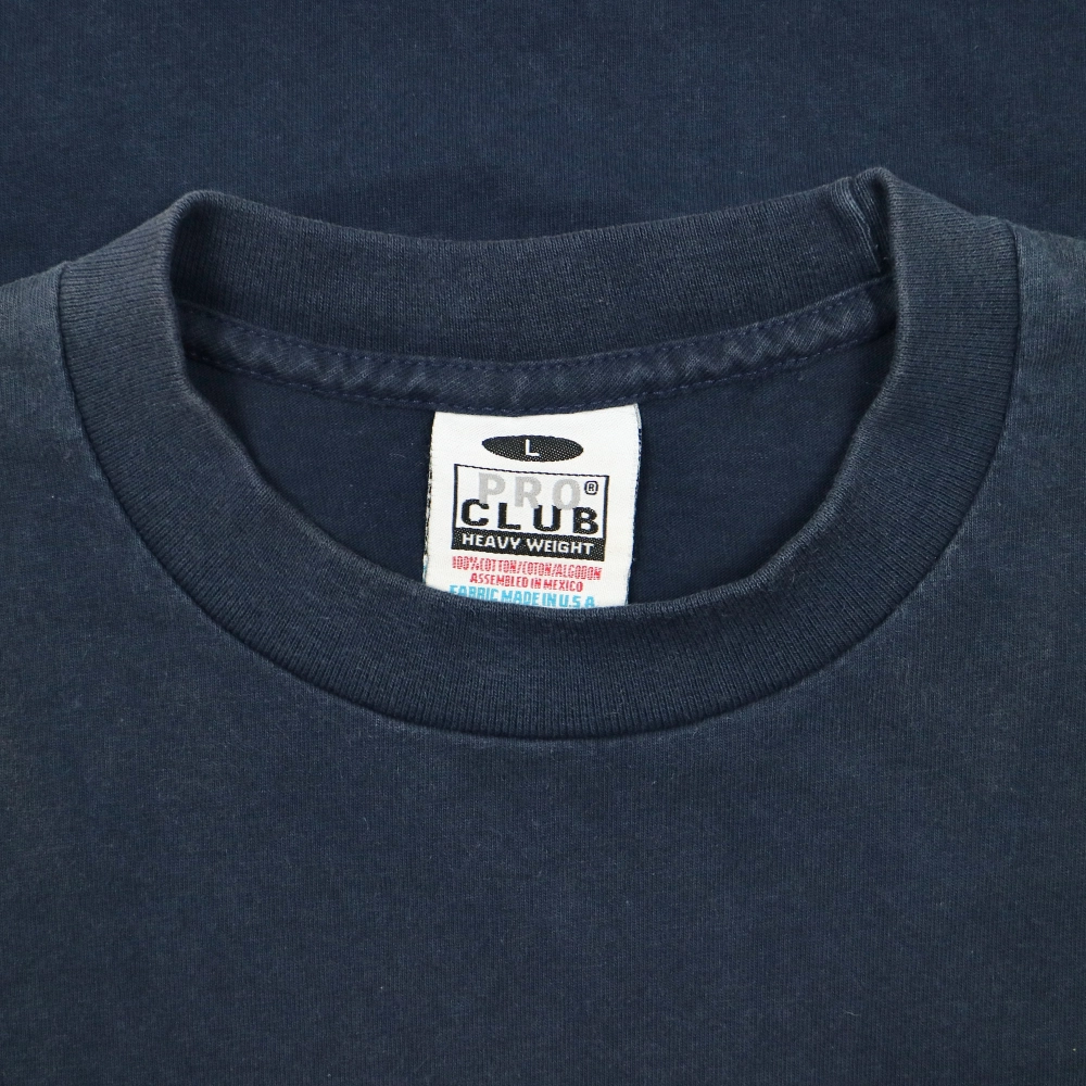 Pro Club Long-sleeve Crewneck T-Shirt Size L
