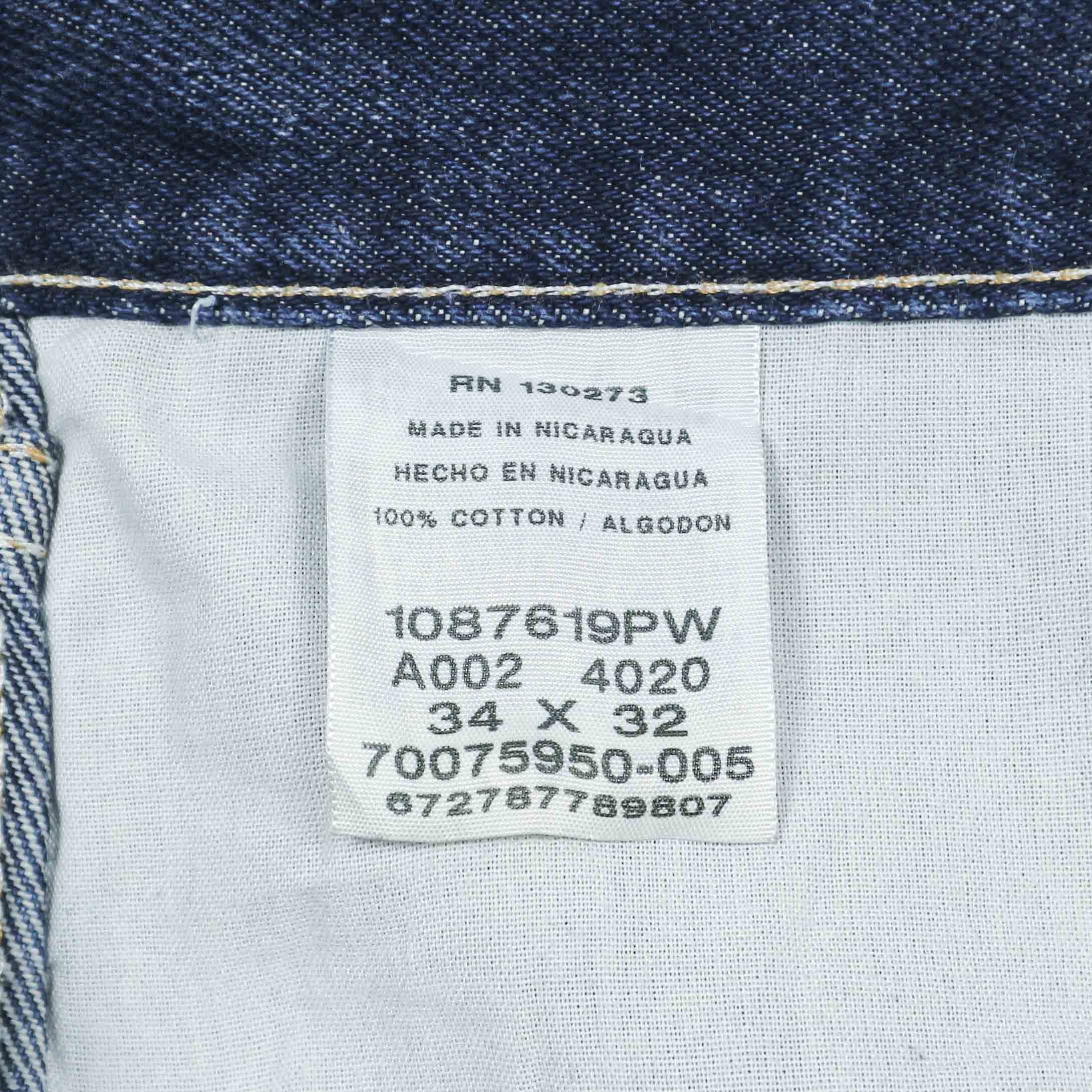 00s Rustler Denim Worker Jeans Size 34