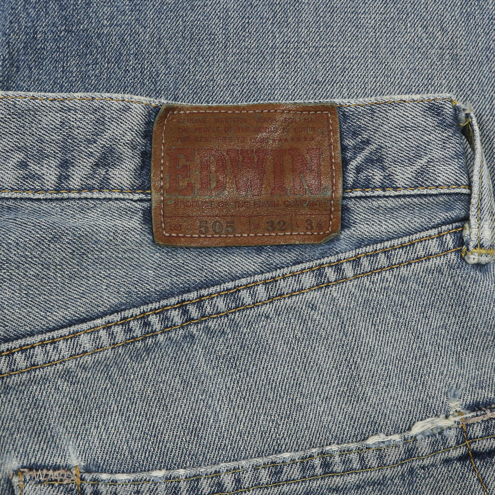90s Edwin 505 Japan Selvedge Denim Jeans Size 32