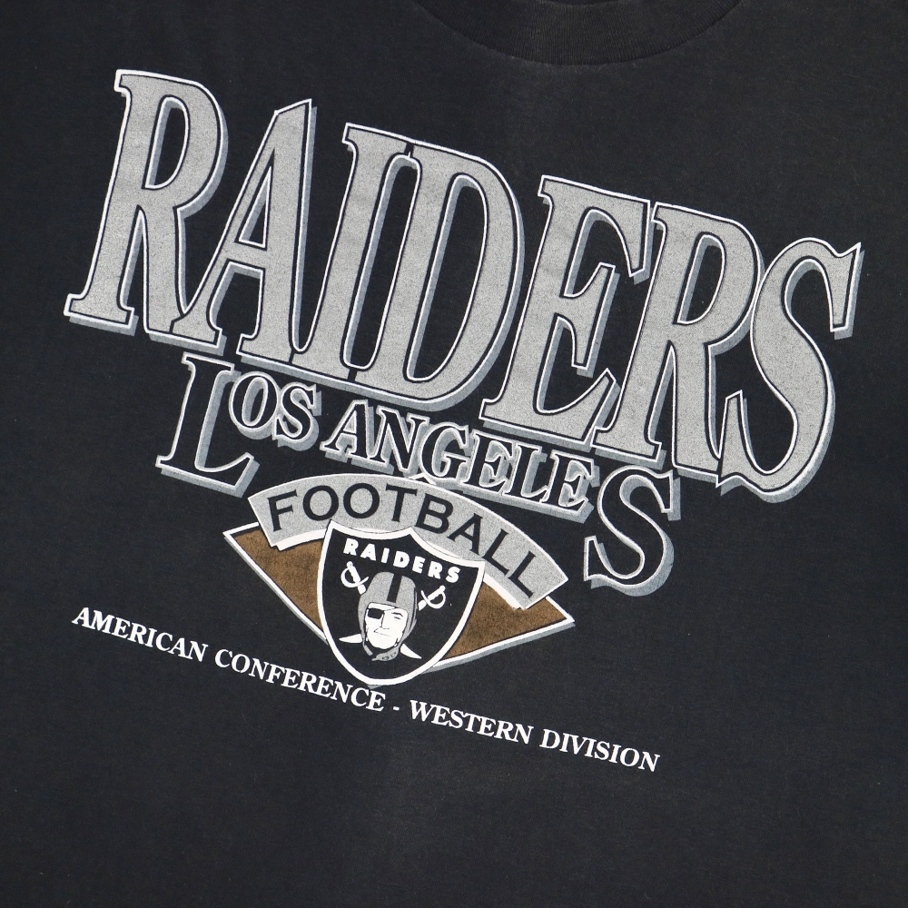 Vintage USA LA Raiders T-Shirt Faded Size XL