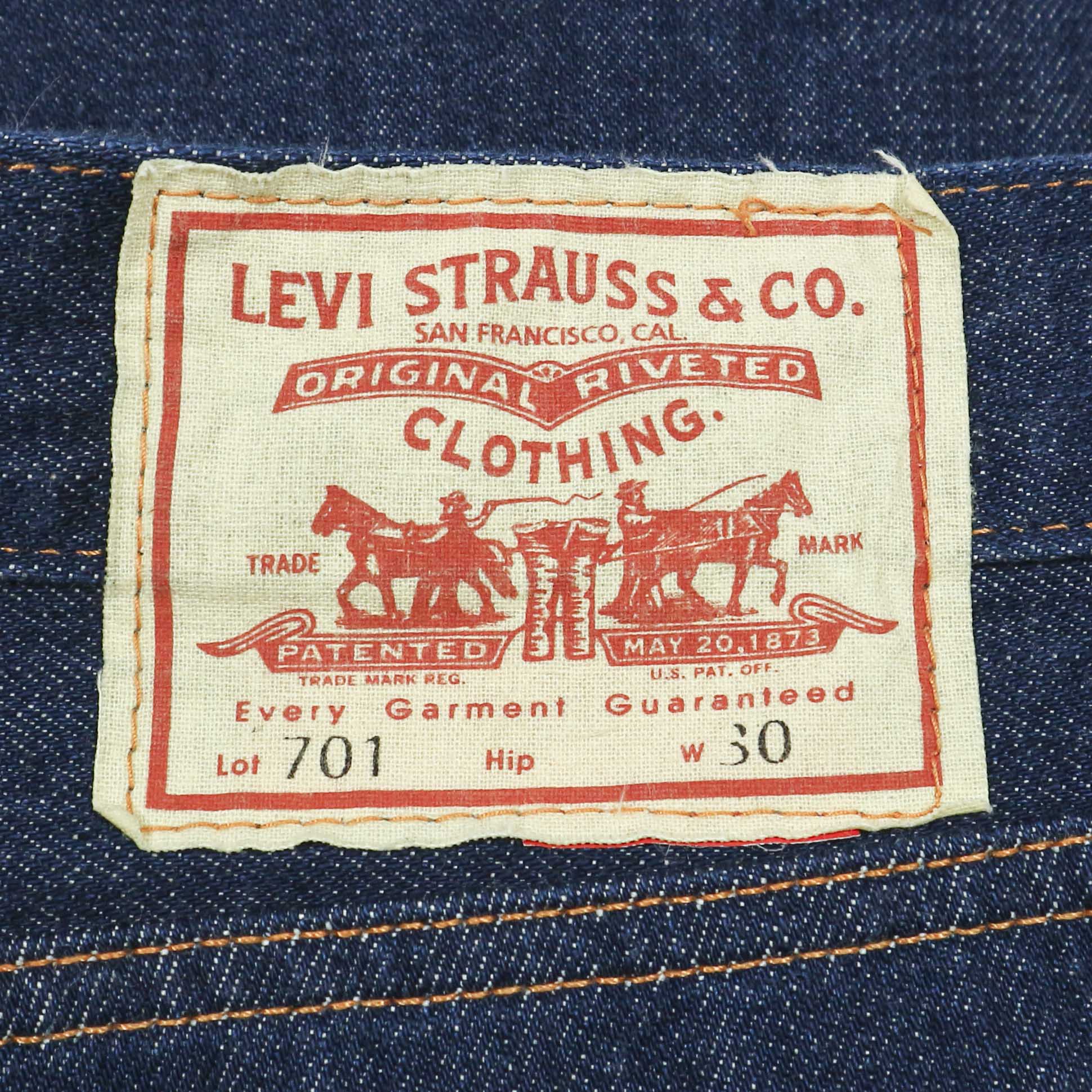 LEVI'S VINTAGE CLOTHING 1950 701 Jeans Women Size 28