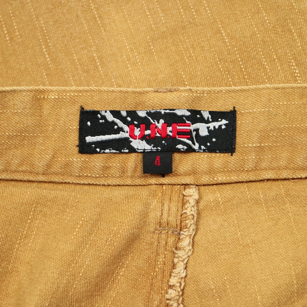 U.N.E Brown Canvas Work Pants Size 4 / 32