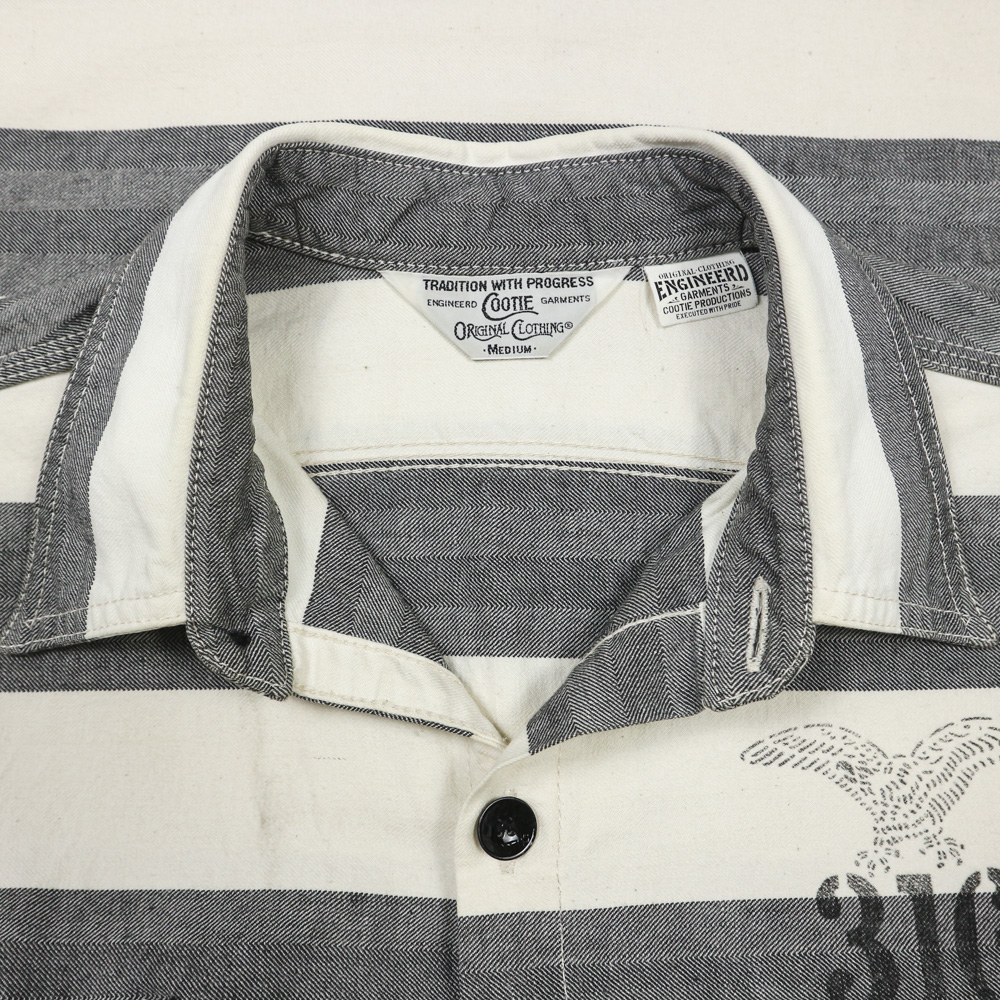 Cootie Japan Made Herringbone Work Shirt Size M