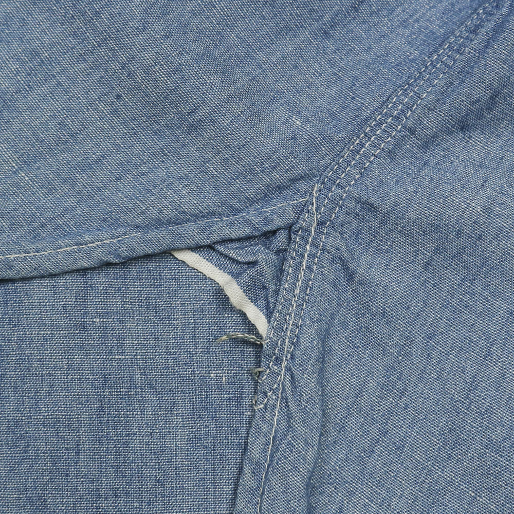 Pherrow's Japan Chambray Work Shirt Size M