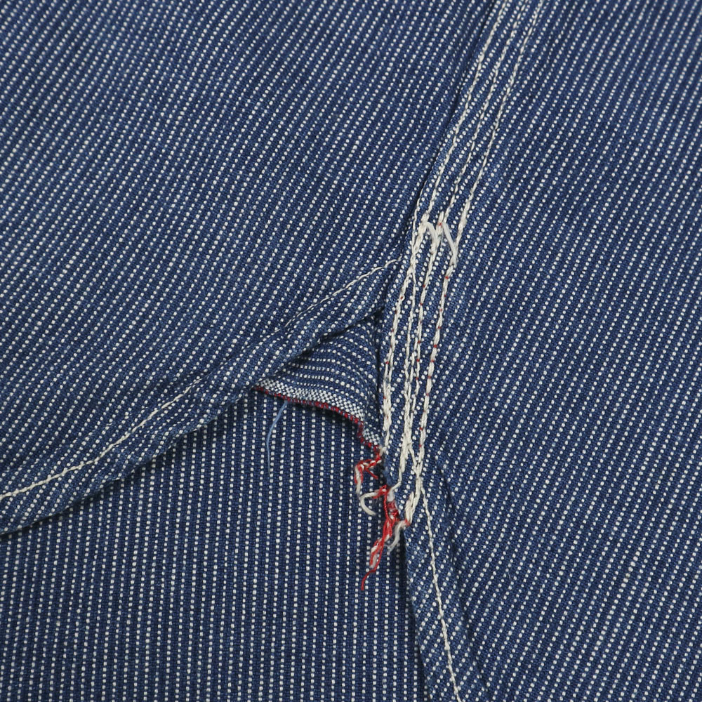 Sugar Cane Made in JP Stripe Work Shirt Size S