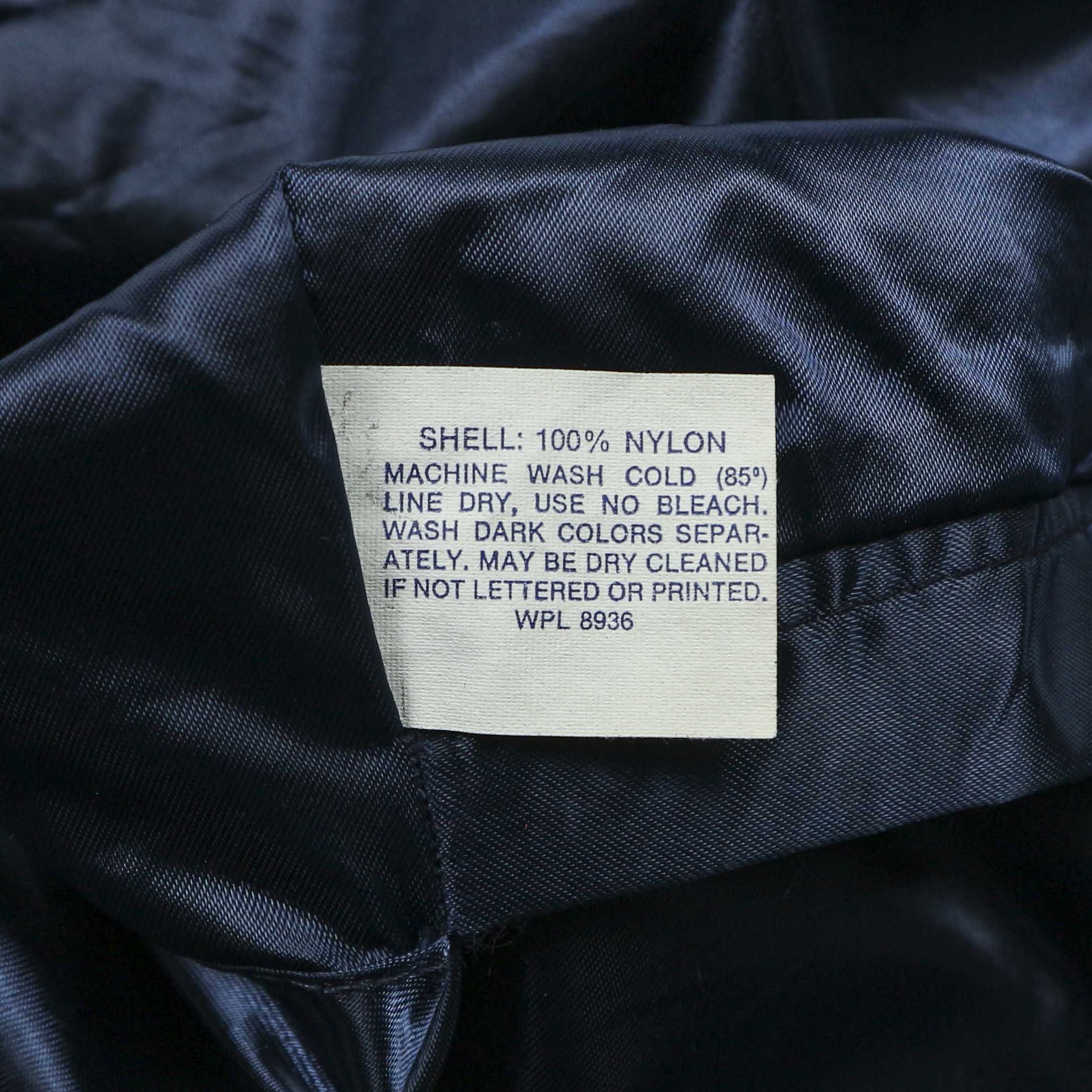 Vtg DeLong Made in USA Trucker Team Jacket Size L